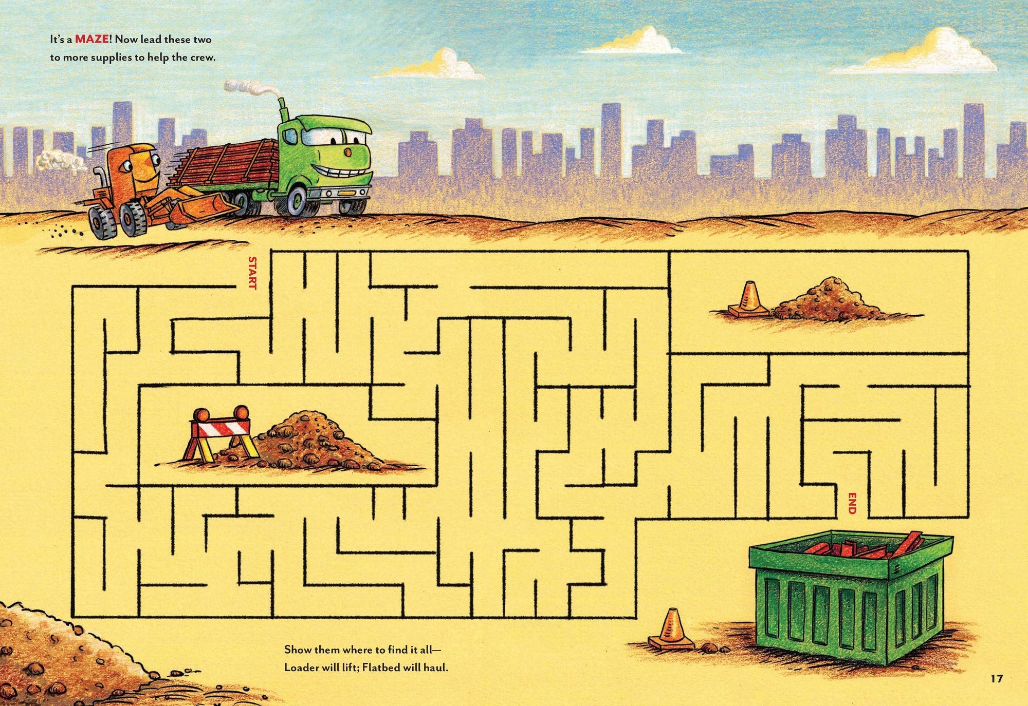 Goodnight, Goodnight, Construction Site Sticker & Activity Book