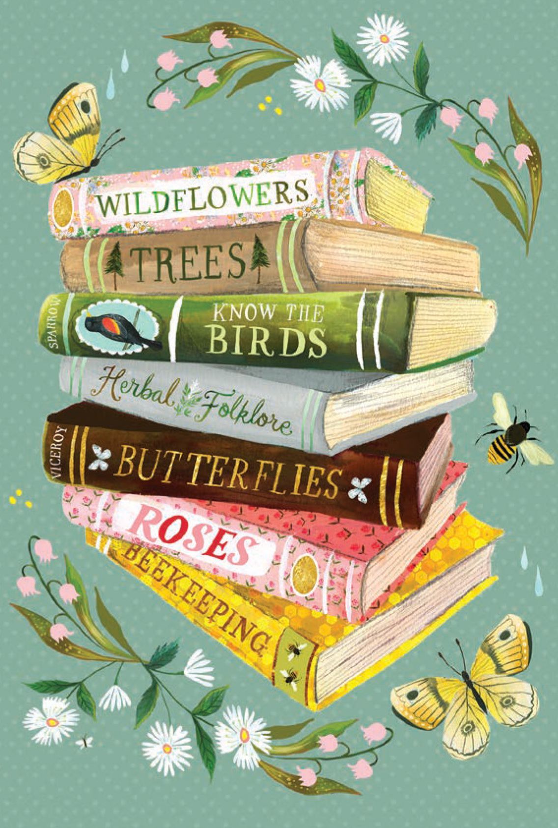 Wildflower Picnic Postcards: 100 Postcards