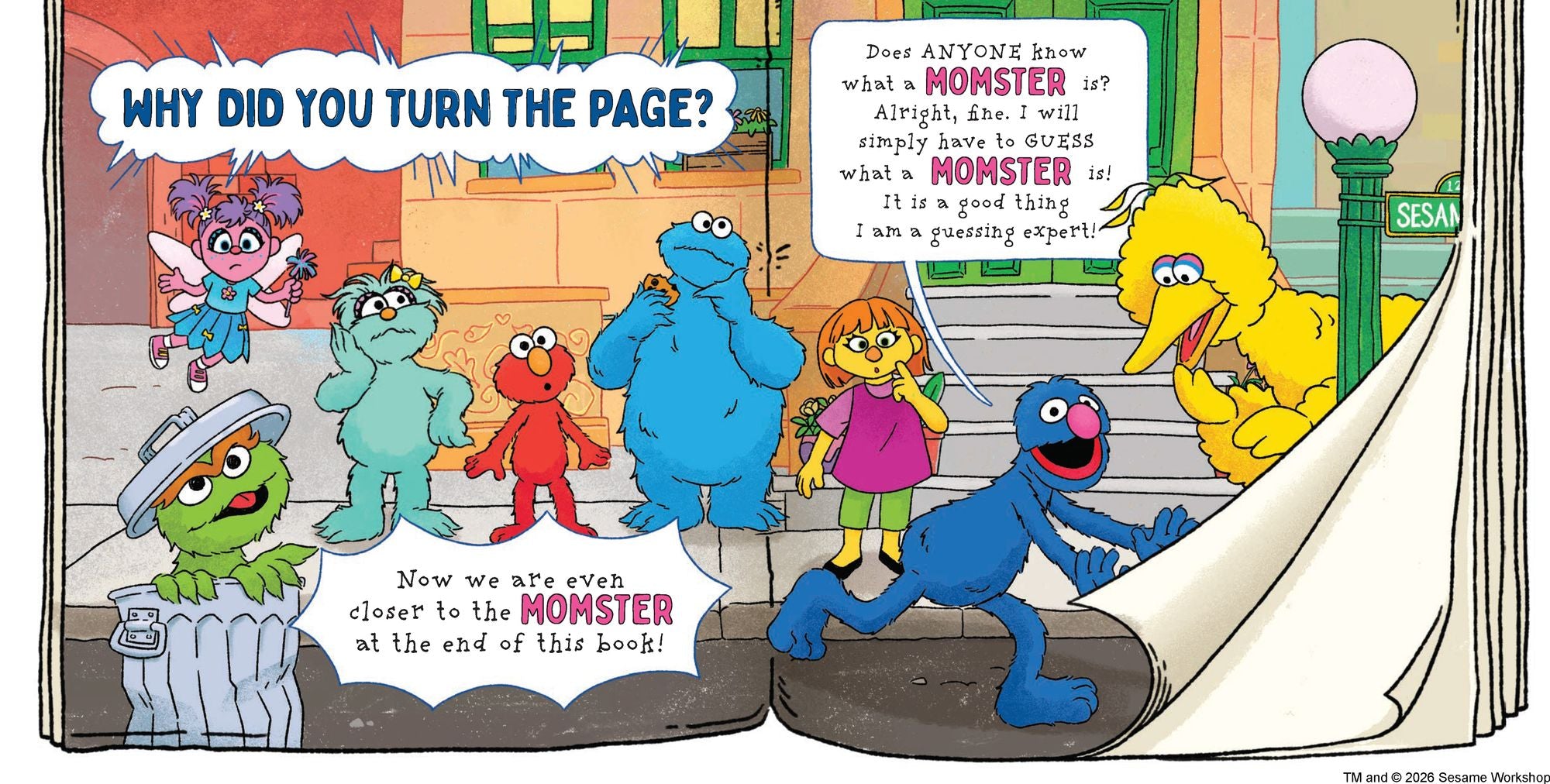 Sesame Street The Momster at the End of This Book