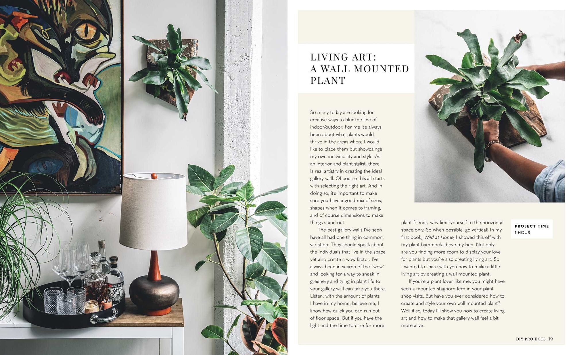 Wild Creations: Inspiring Projects to Create plus Plant Care Tips & Styling Ideas for Your Own Wild Interior
