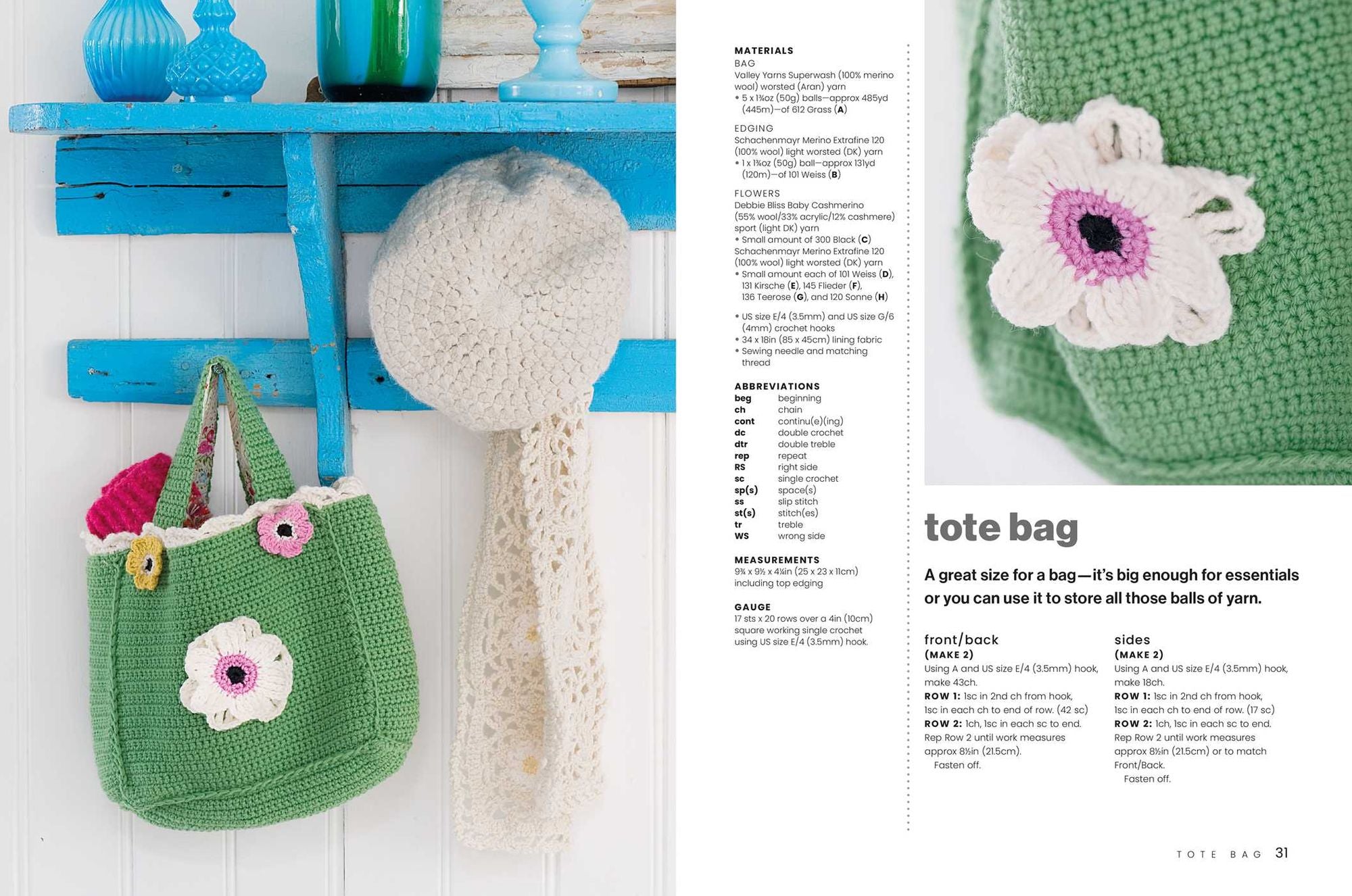 Cute & Easy Crochet with Flowers: 35 fantastic floral crochet patterns