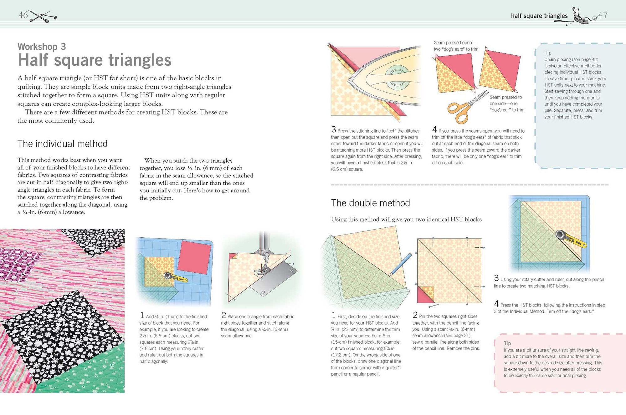 A Beginner's Guide to Quilting: A complete step-by-step course