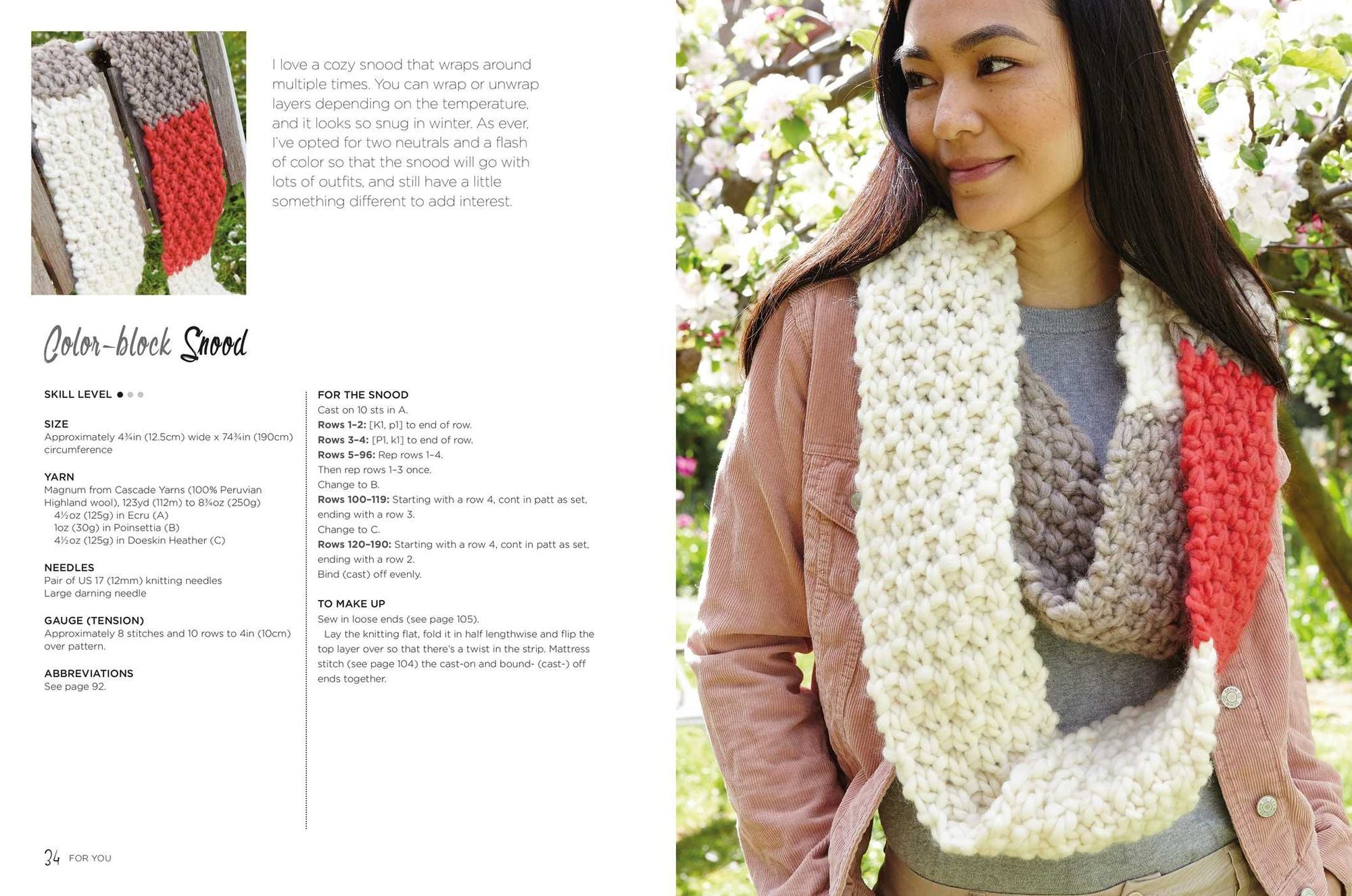 Chunky Knits: 35 projects to make: Stylish and quick designs made with super-size needles