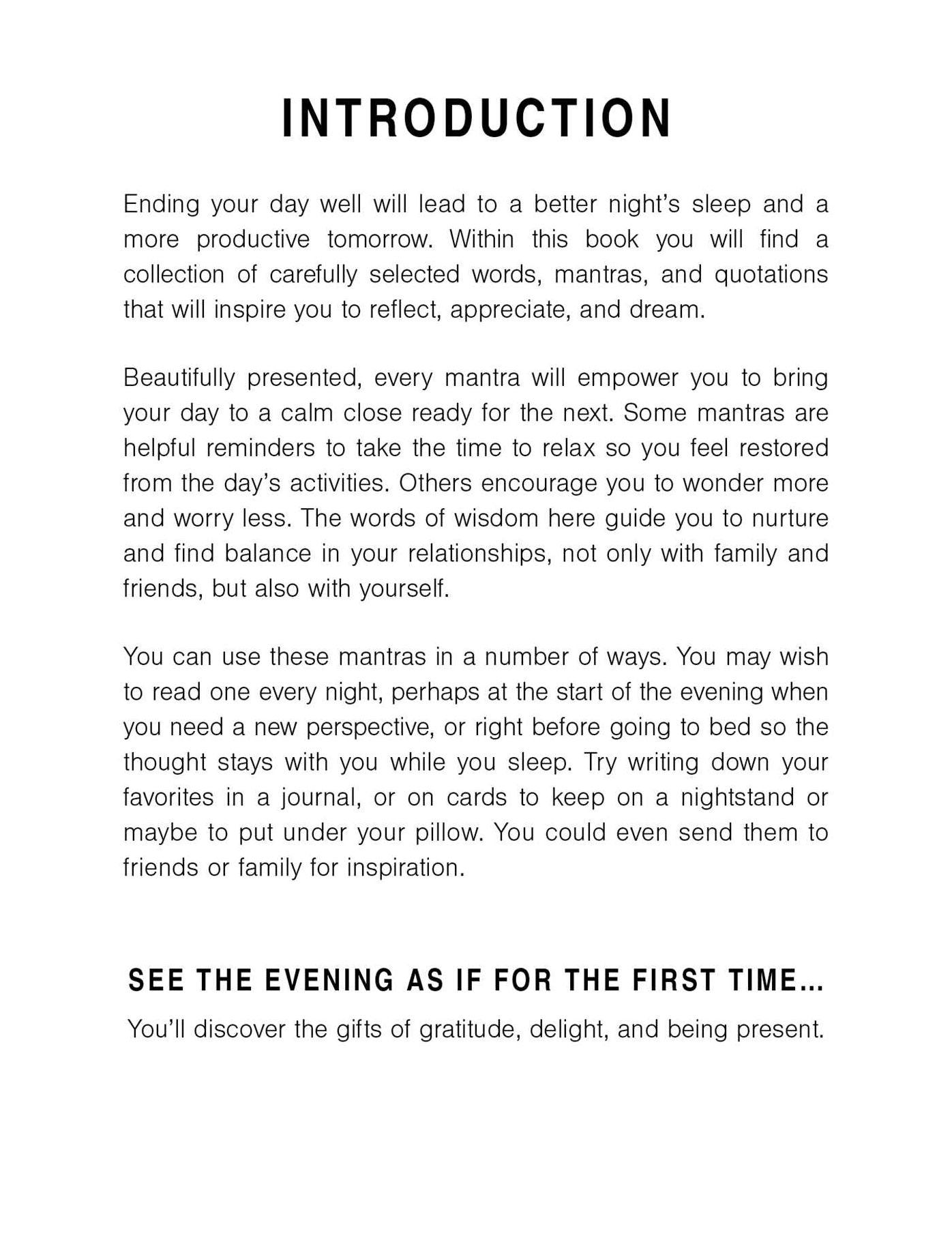 Sleep Easy: Soothing mantras and inspiration for peace, calm, and a good night's rest