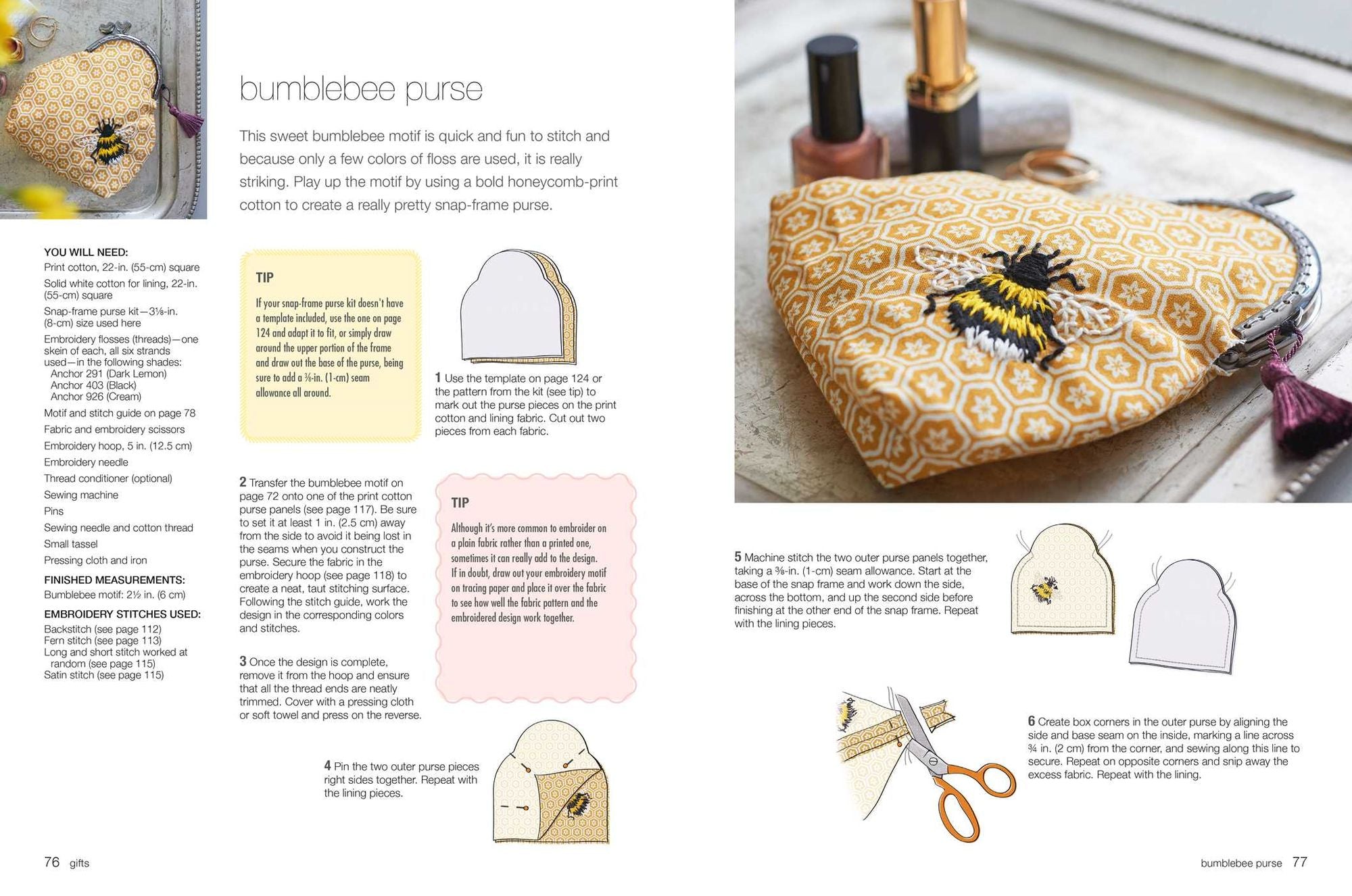 Simple Embroidery: 35 projects to make: Embellish clothes, accessories, and more and create wall art with modern hand-sewn designs