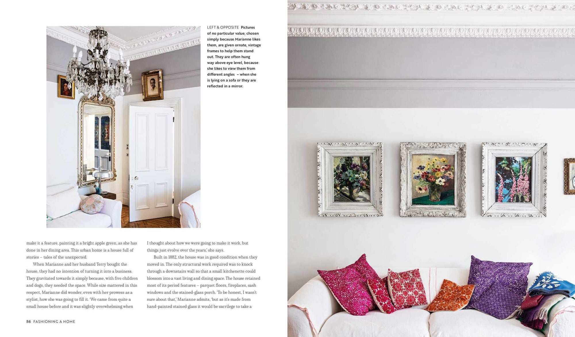 Faded Glamour in the City: Romantic interiors for urban living