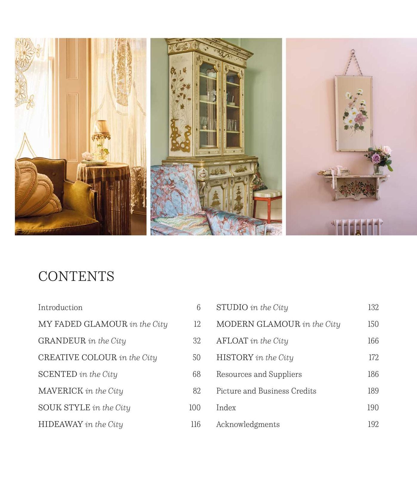 Faded Glamour in the City: Romantic interiors for urban living