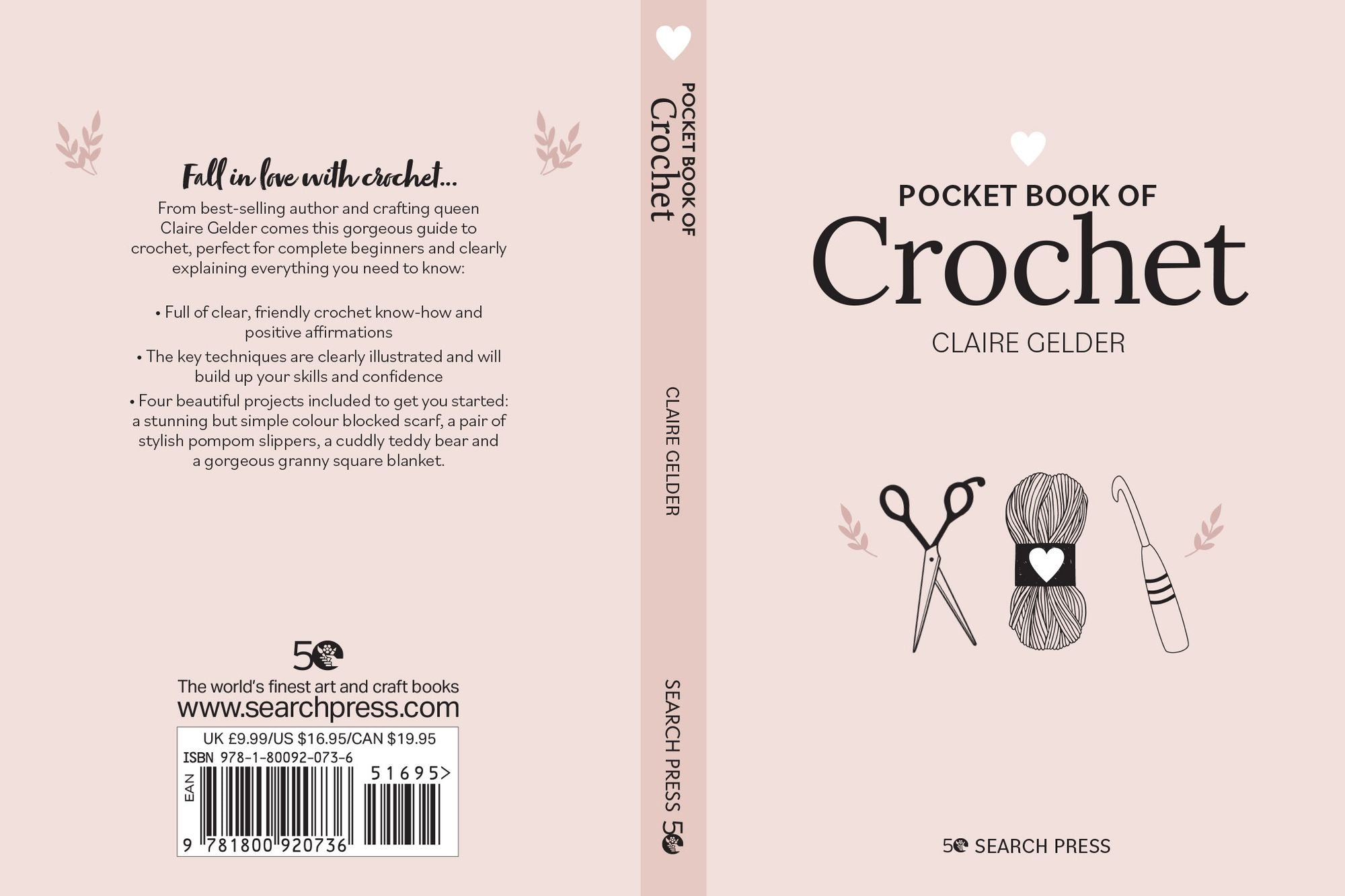 Pocket Book of Crochet: Mindful crafting for beginners