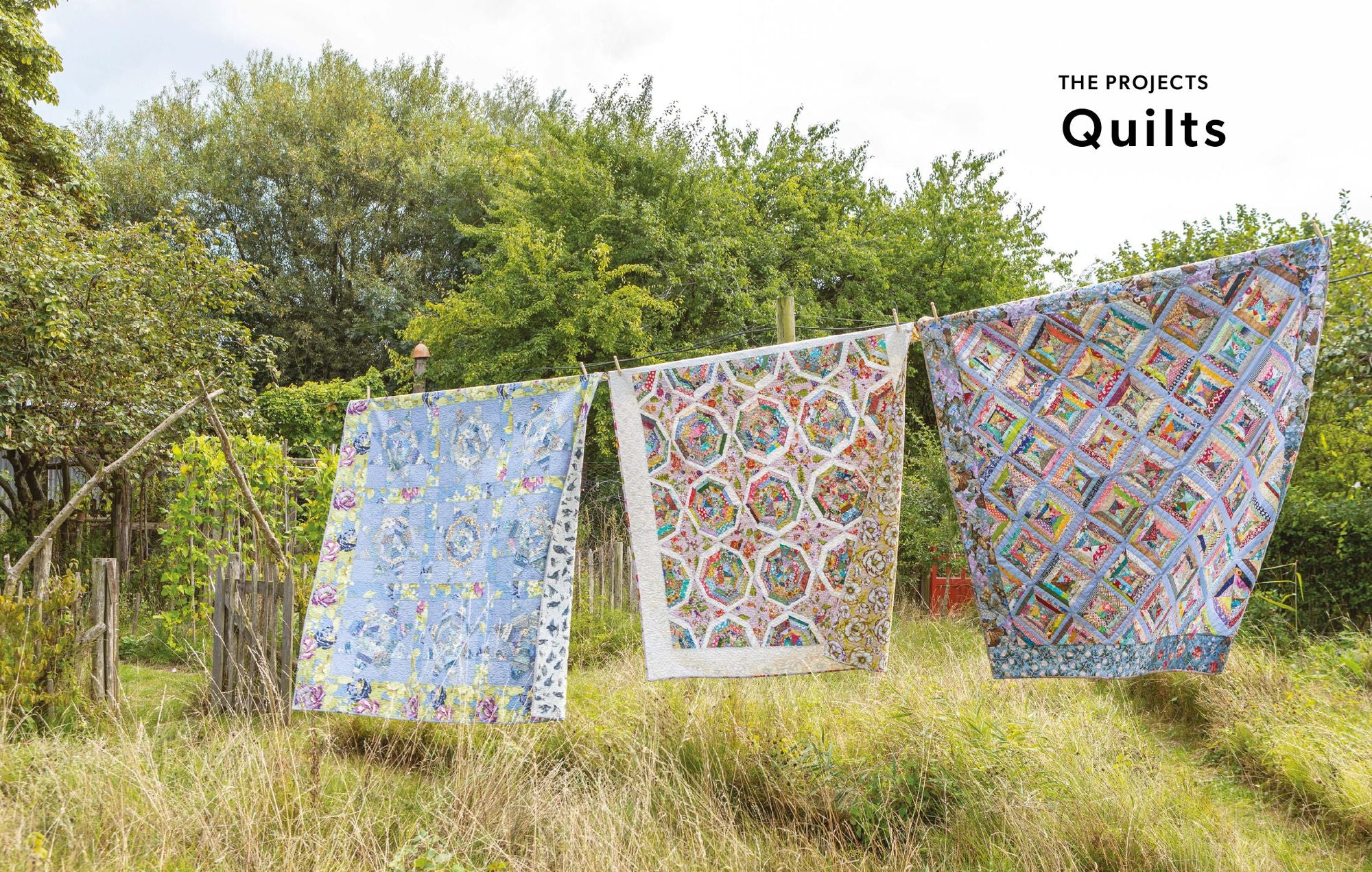 String Quilts: Sustainable patchwork projects using fabric scraps