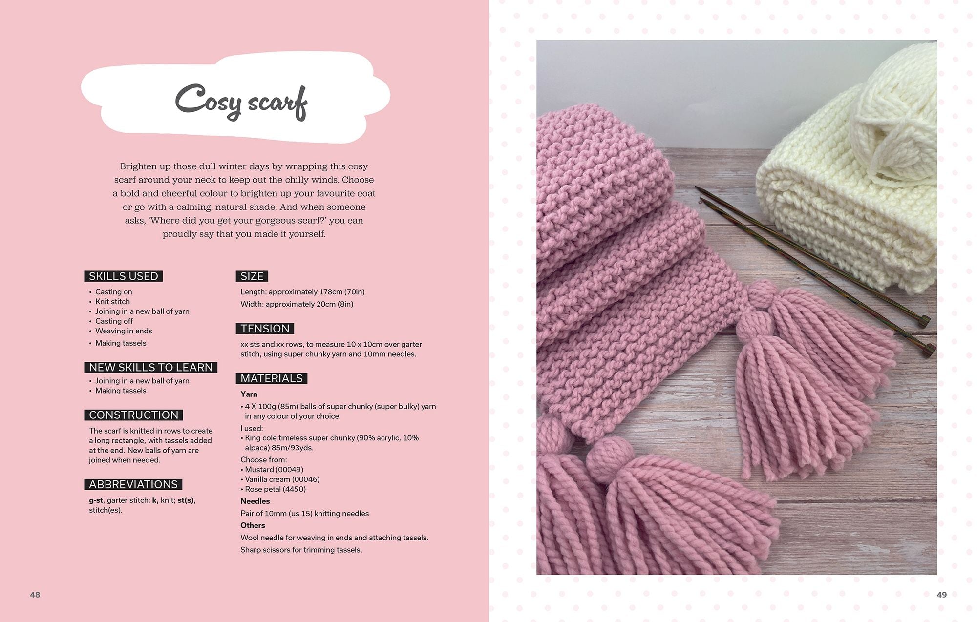 Beginner's Guide to Knitting, The: Easy techniques and 8 fun projects