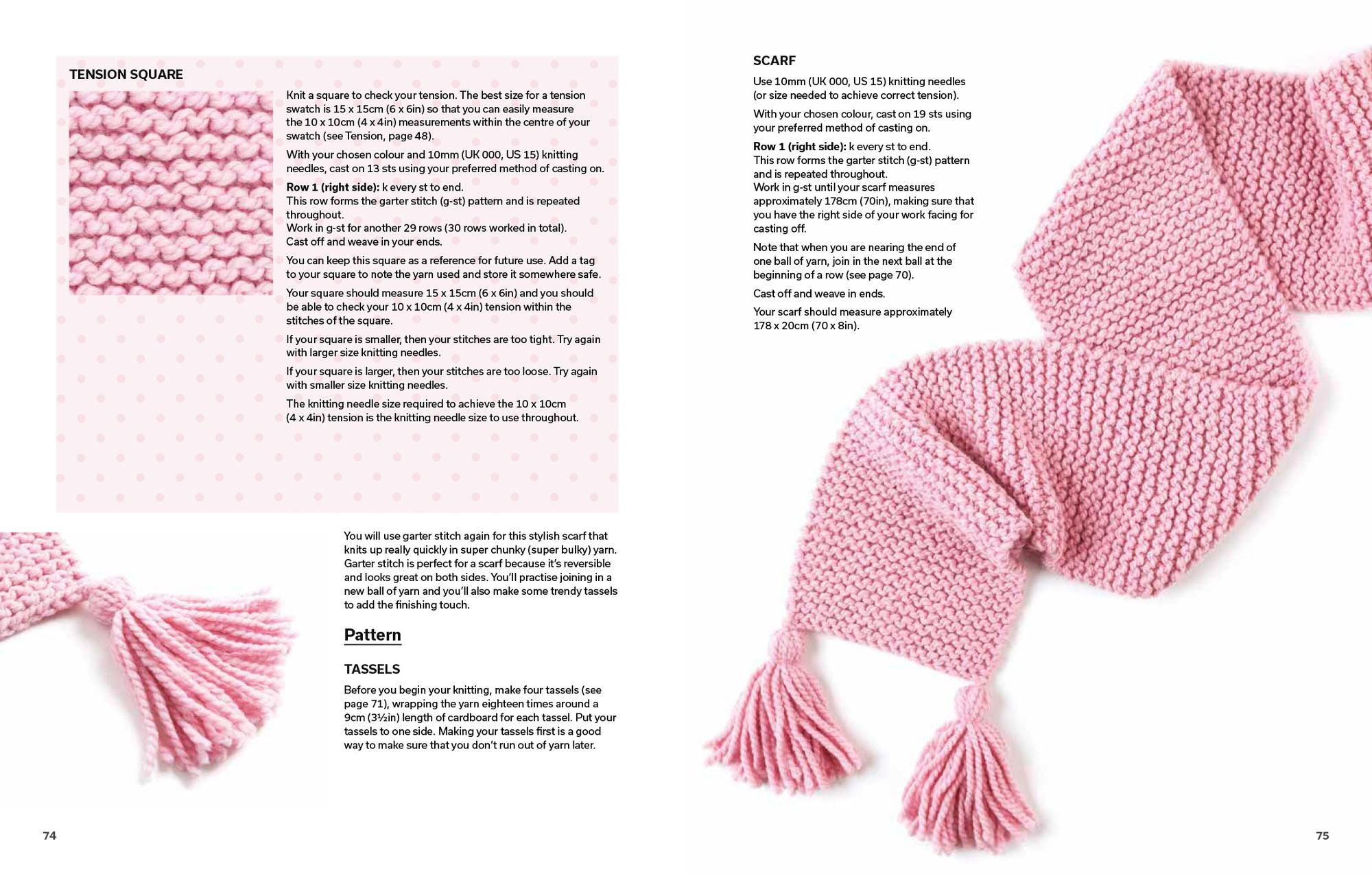 Beginner's Guide to Knitting, The: Easy techniques and 8 fun projects