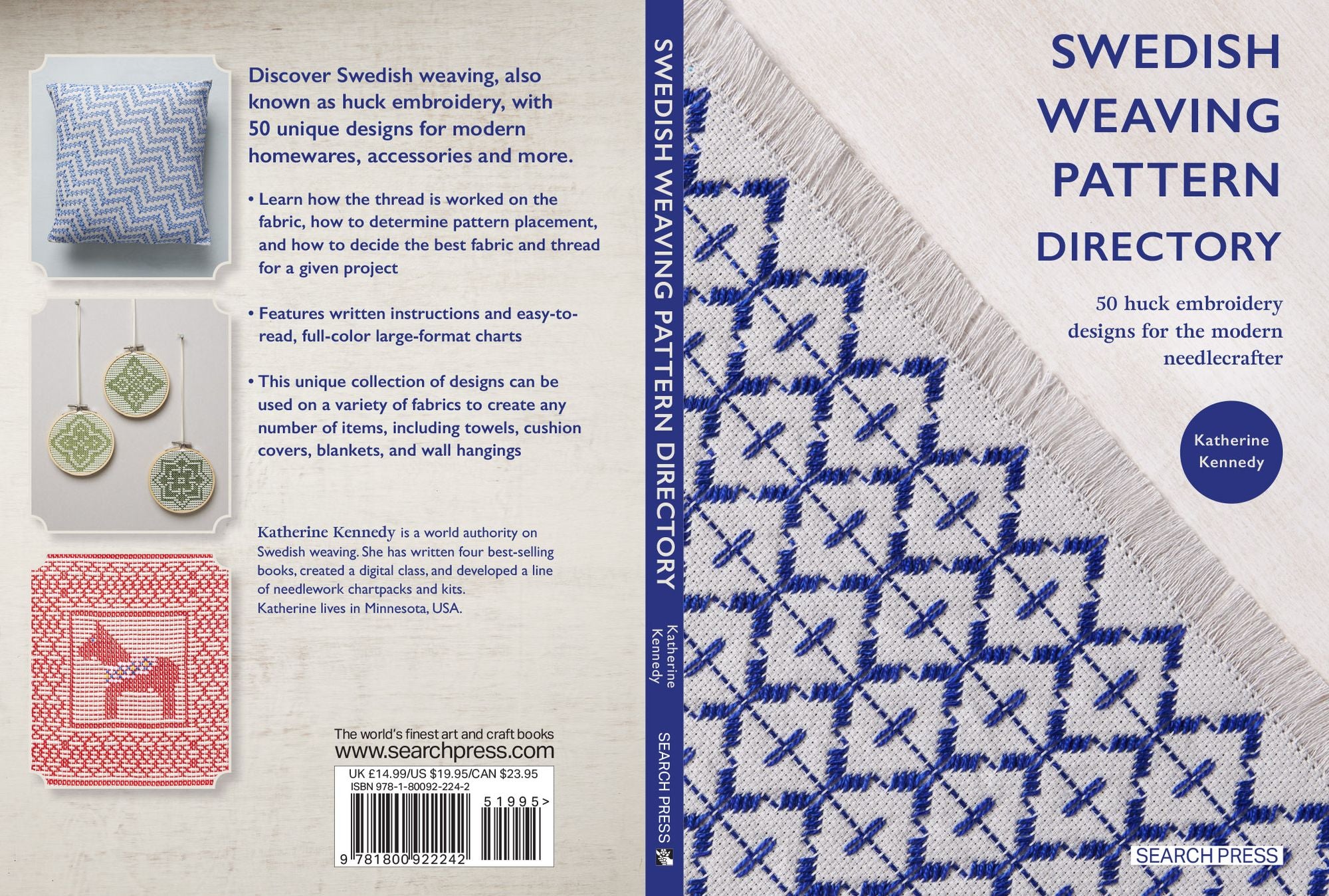 Swedish Weaving Pattern Directory: 50 huck embroidery designs for the modern needlecrafter