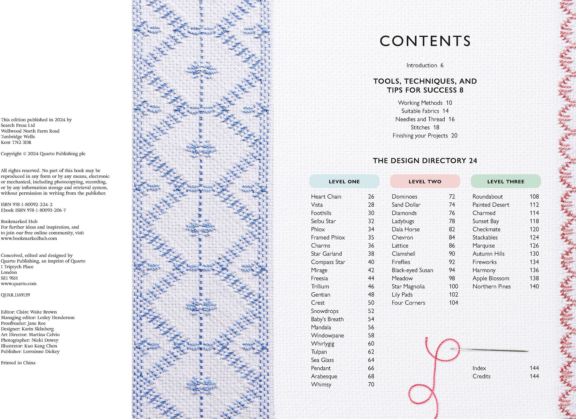Swedish Weaving Pattern Directory: 50 huck embroidery designs for the modern needlecrafter