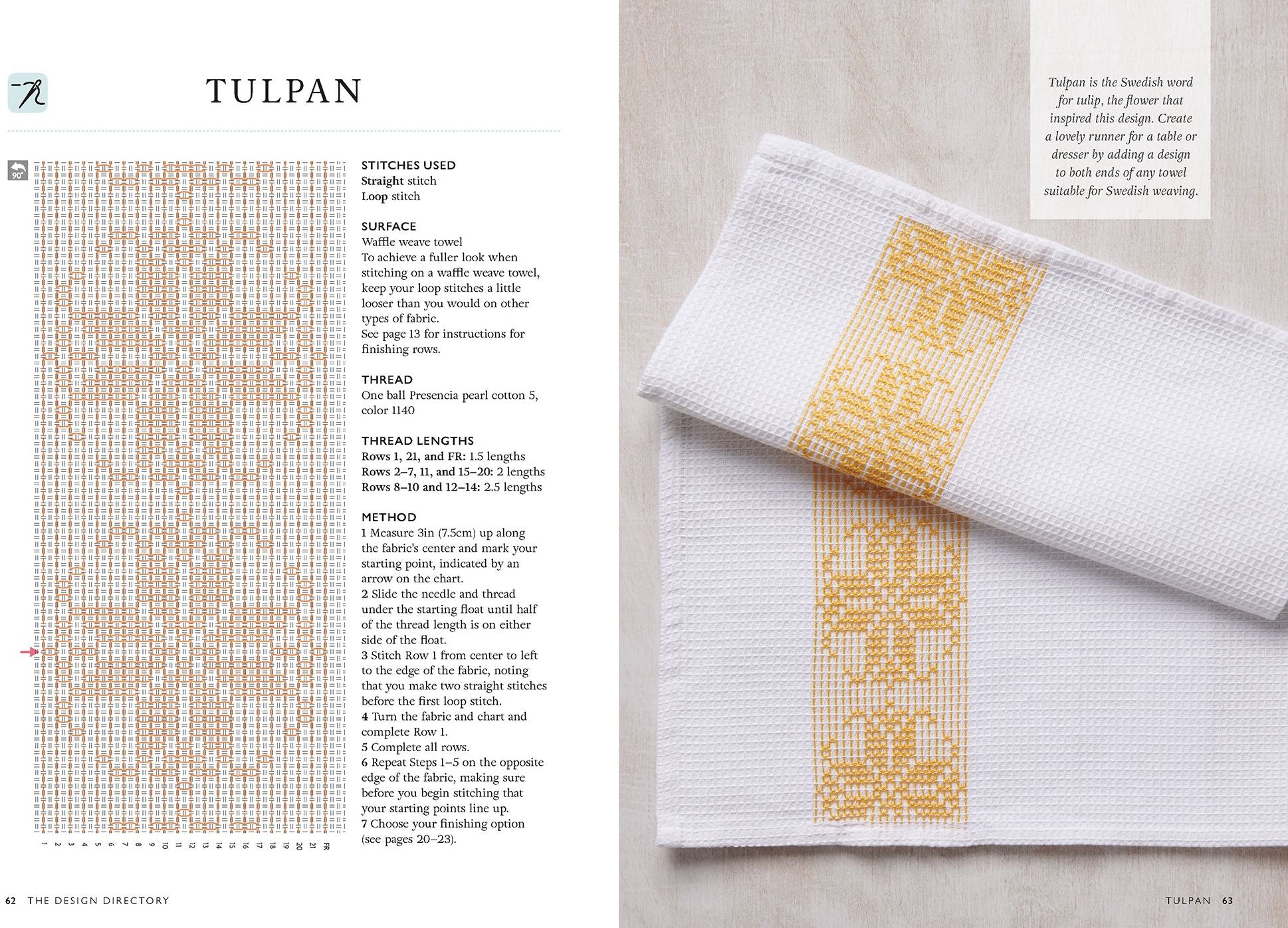Swedish Weaving Pattern Directory: 50 huck embroidery designs for the modern needlecrafter