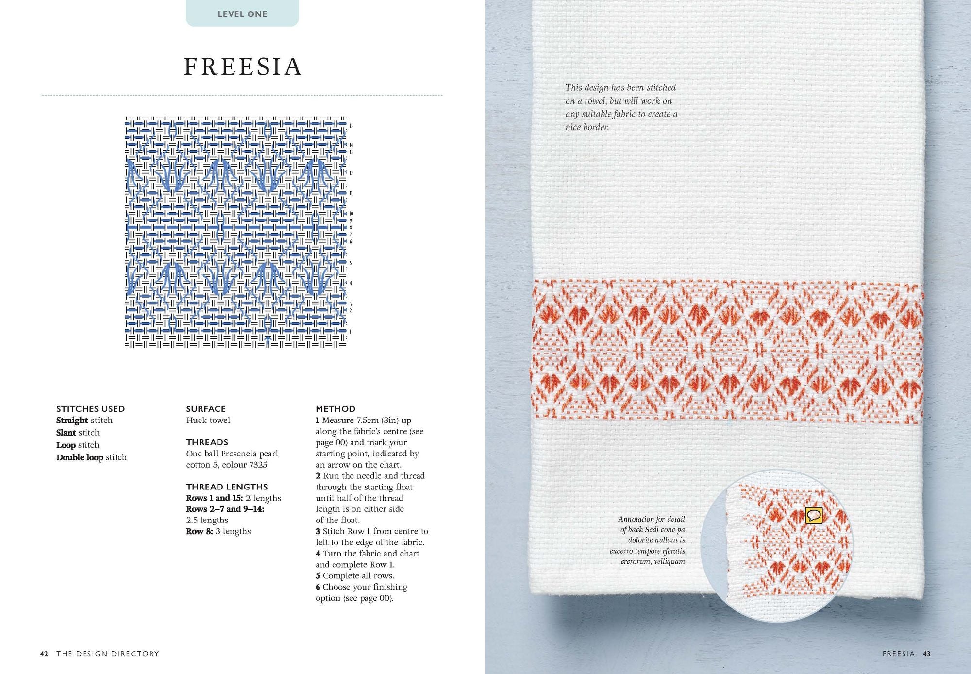 Swedish Weaving Pattern Directory: 50 huck embroidery designs for the modern needlecrafter