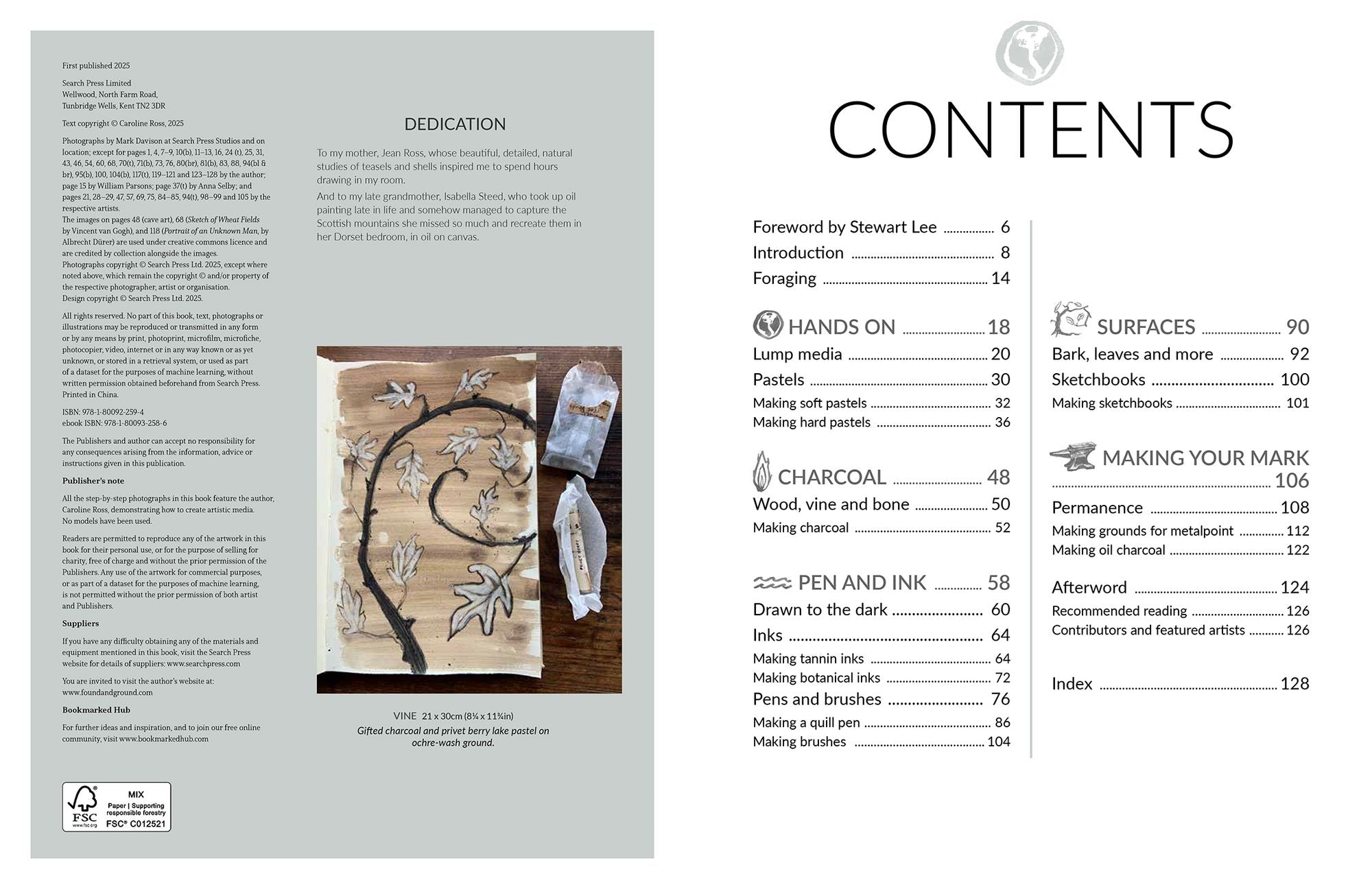 Drawn from the Wild: A practical guide to making your own foraged art materials