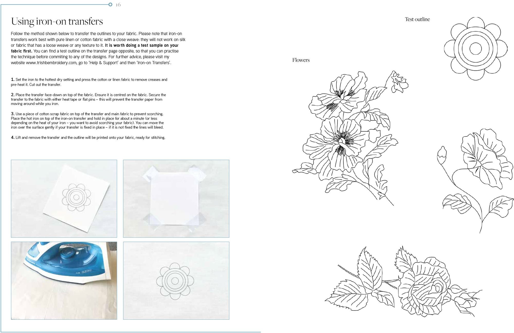 Trish Burr's Nature Embroidery Transfers: 75 iron-on designs