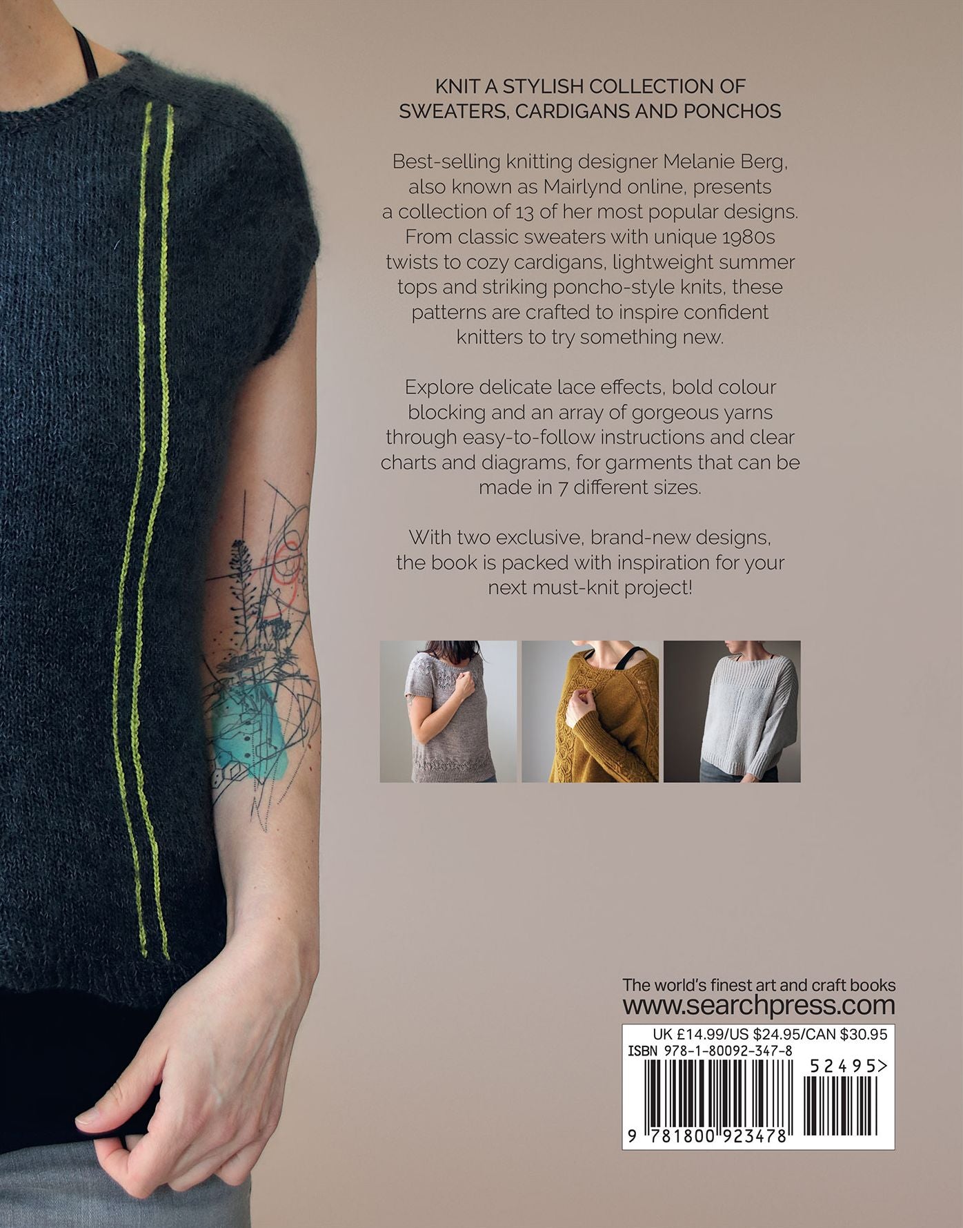 Easy Sweaters to Knit: Stylish knitting patterns for sweaters and cardigans