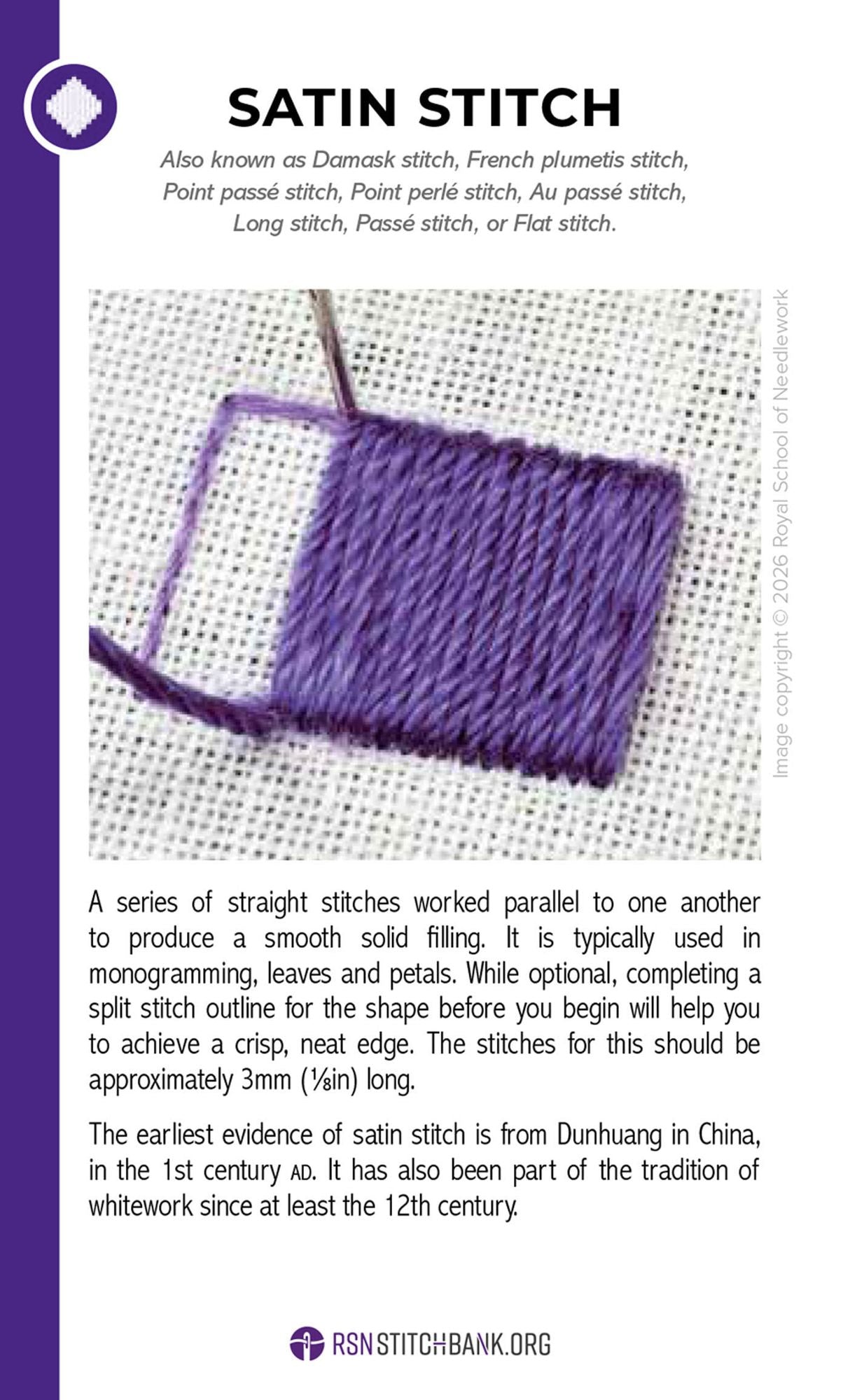 RSN Stitch Bank: The Embroidery Stitches Card Deck: 50 Essential Stitches