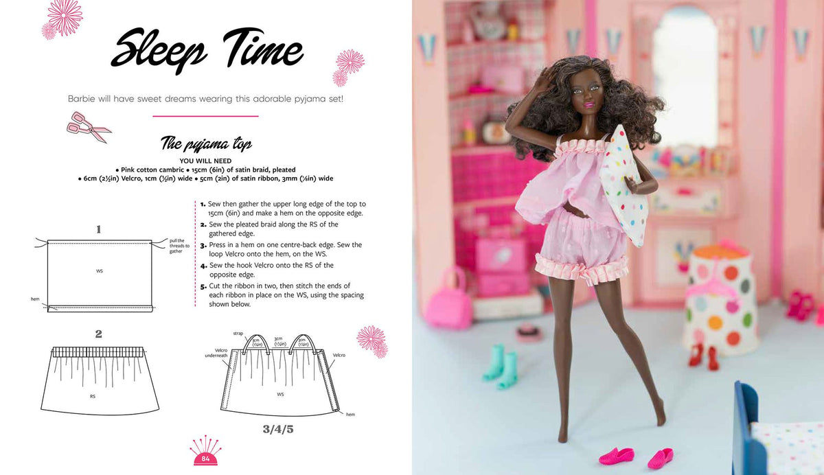 Sewing Clothes for Barbie: 50 modern designs for fashion dolls