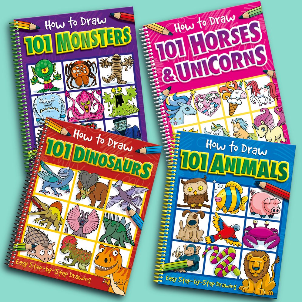 How To Draw 101 Animals