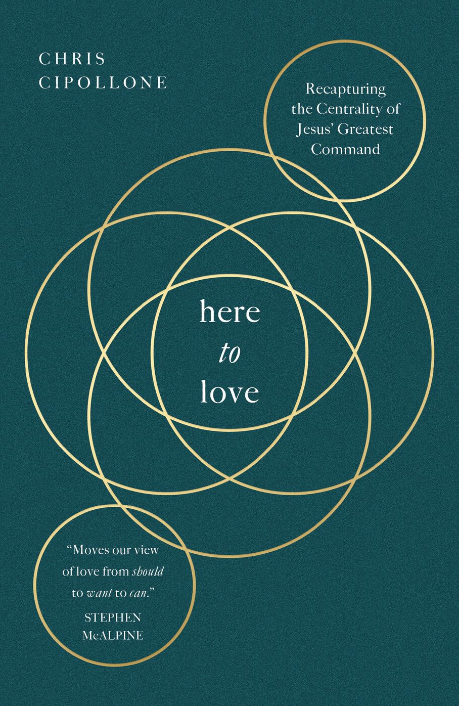 Here to Love: Recapturing the Centrality of Jesus' Greatest Command