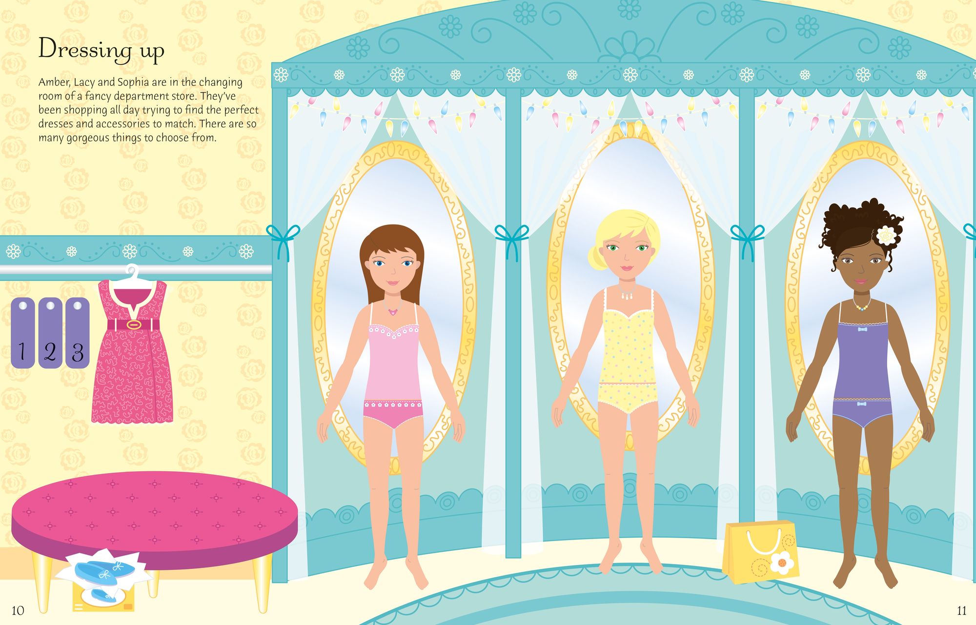 Sticker Dolly Dressing Best Friends