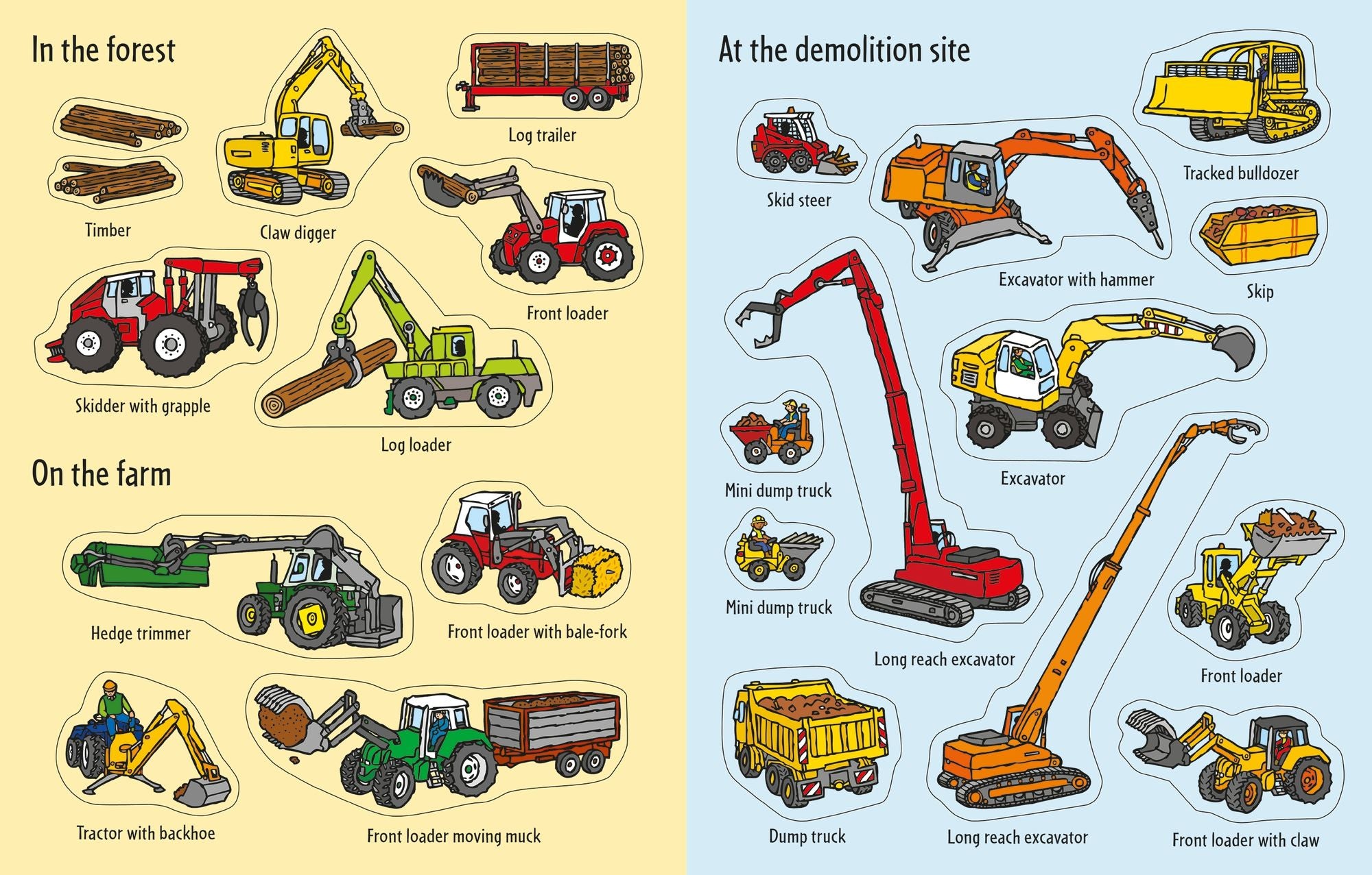 First Sticker Book Diggers