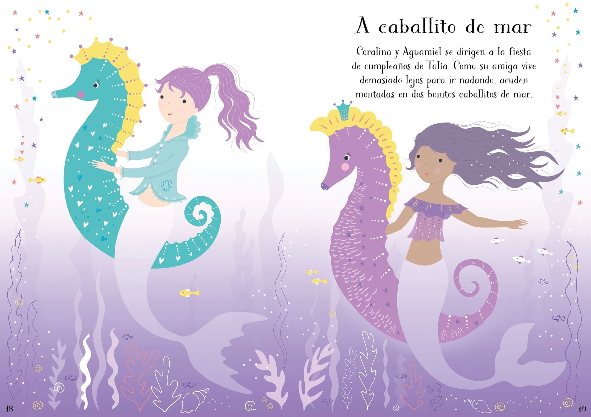 Little Sticker Dolly Dressing Mermaid