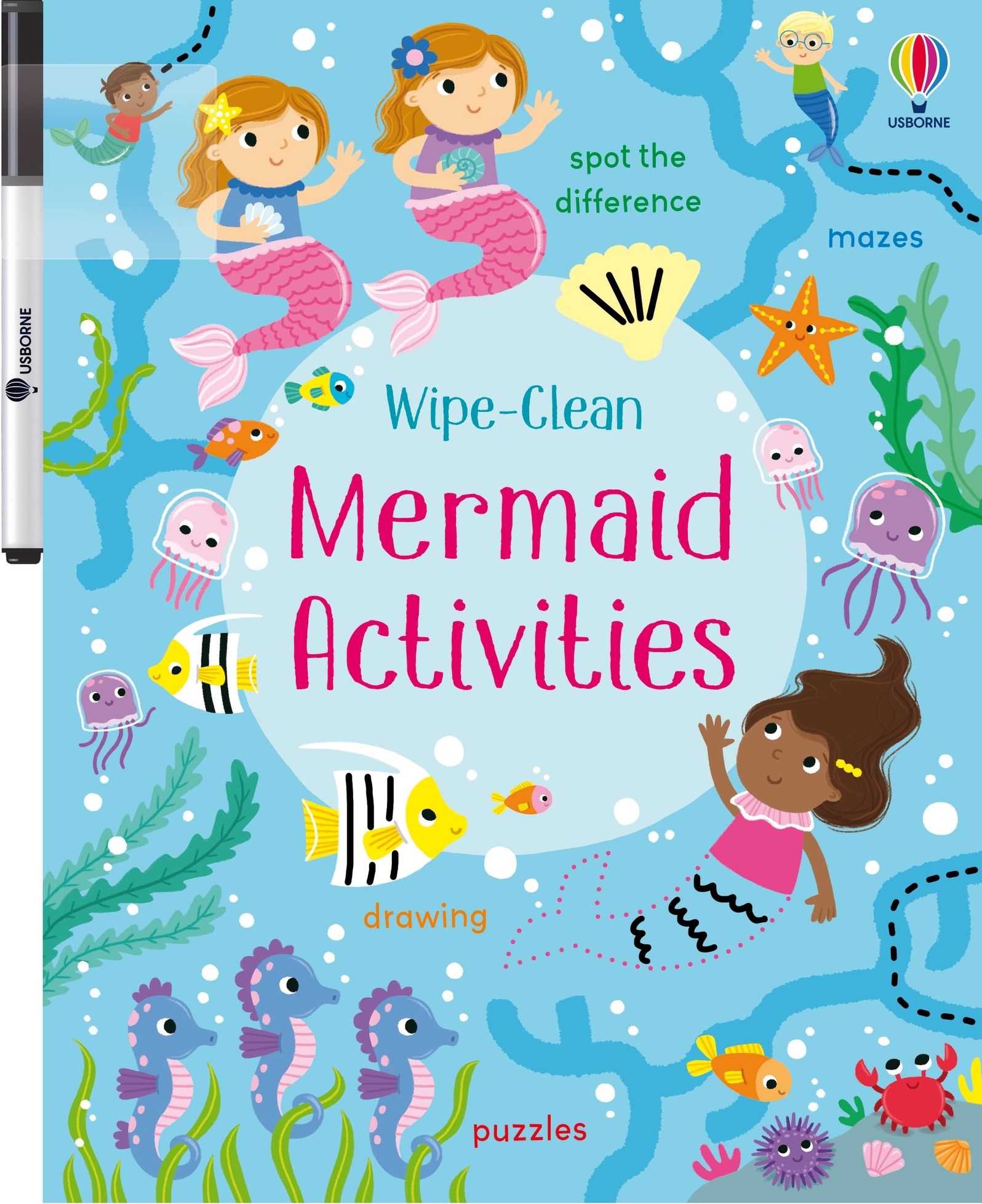 Wipe-Clean Mermaid Activities