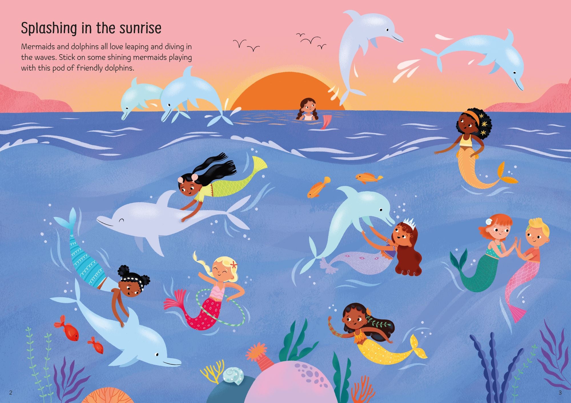 Sparkly Mermaids Sticker Book