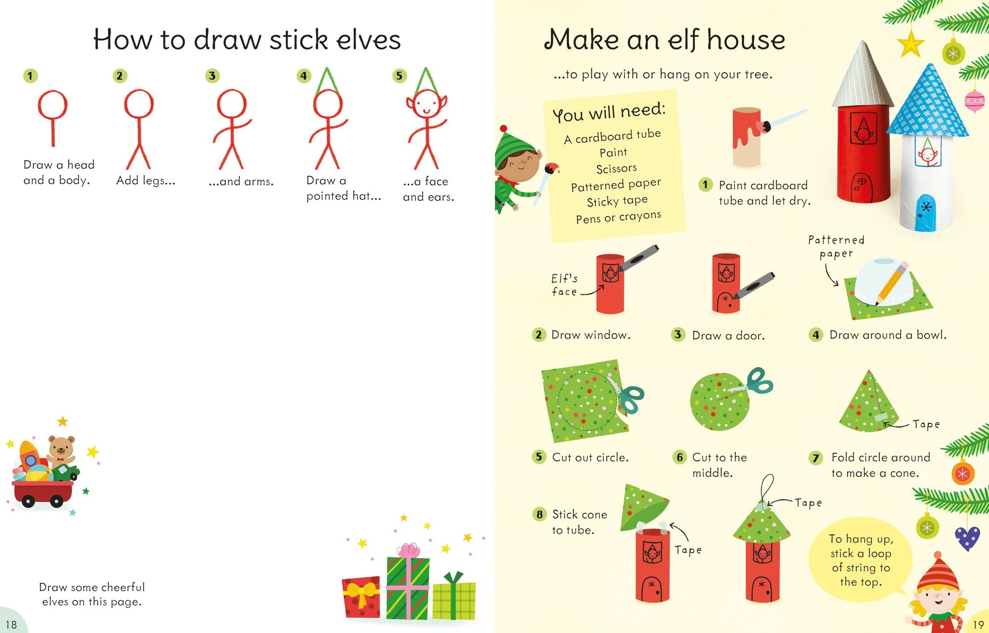 Christmas things to make and do: A Christmas Holiday Book for Kids