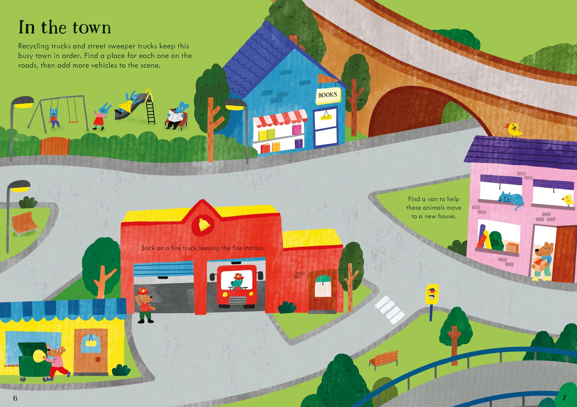 Little First Stickers Tractors and Trucks