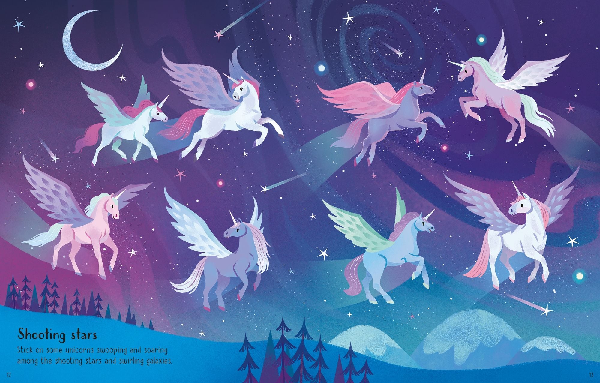 First Sticker Book Unicorns