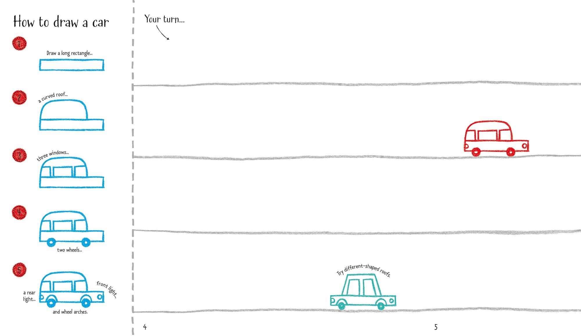 Step-by-step Drawing Book