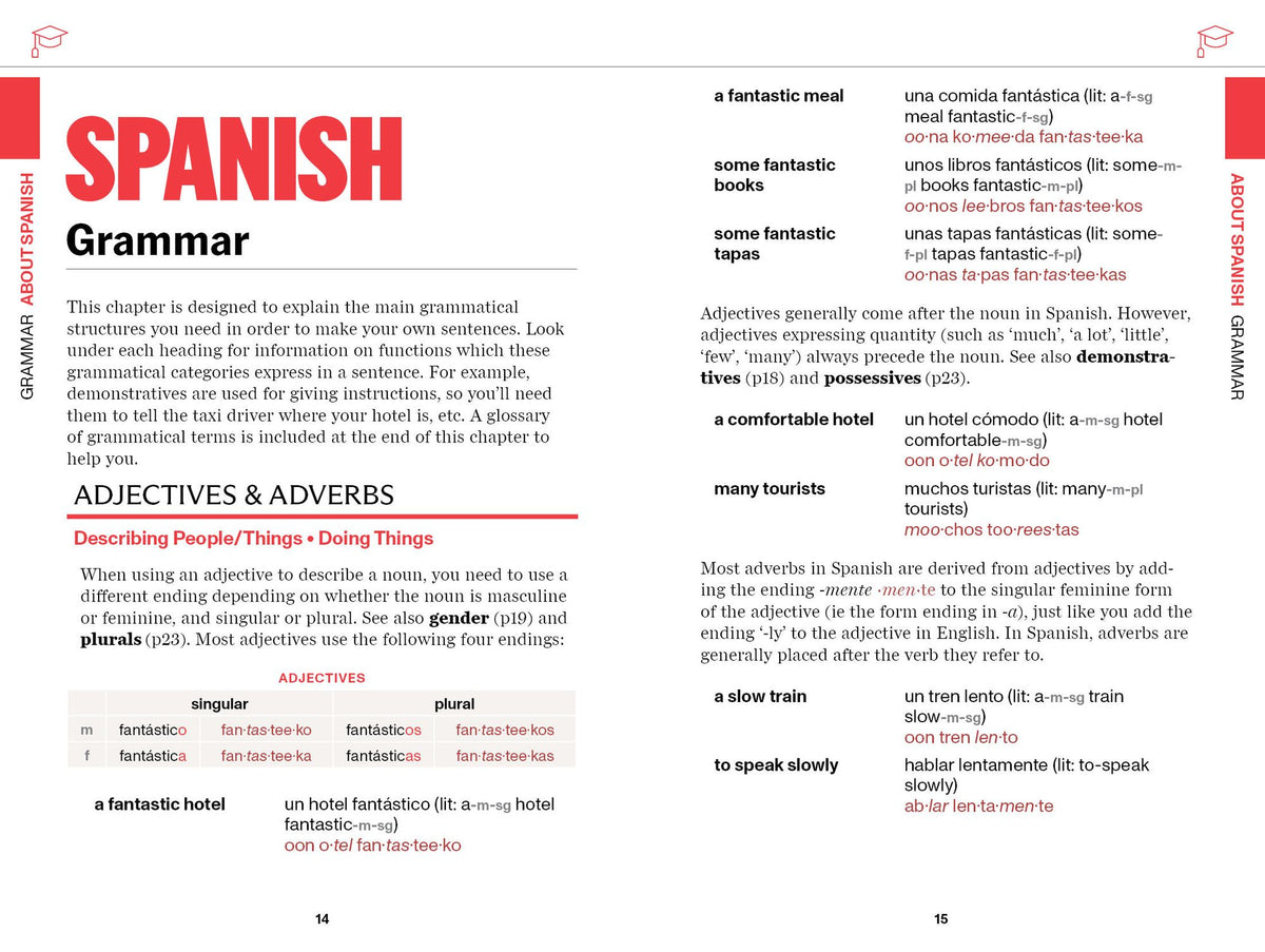 Lonely Planet Spanish Travel Phrasebook & Dictionary: Learn Essential Phrases & Vocabulary 3,500 Word Two-Way Dictionary Pull-Out Fast Phrases Card Travel with Confidence