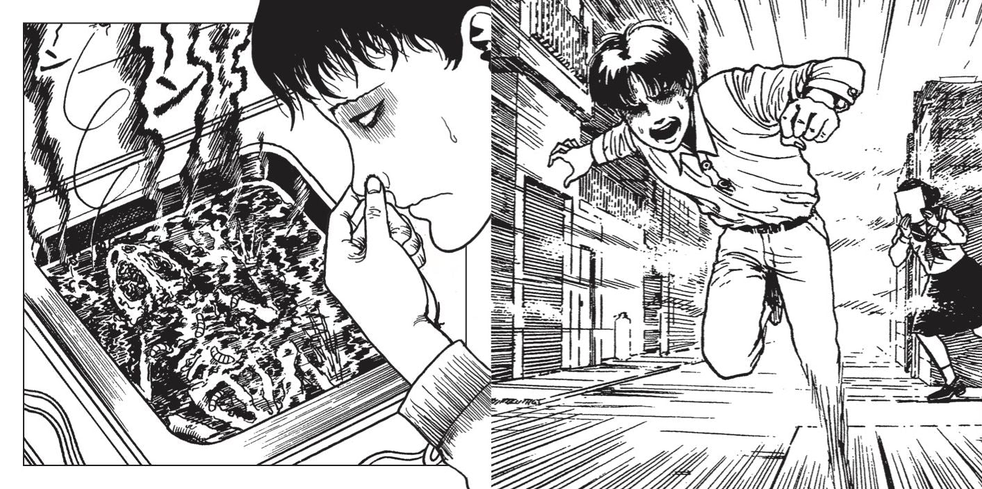 Junji Ito Collection: A Twisted Horror Coloring Book