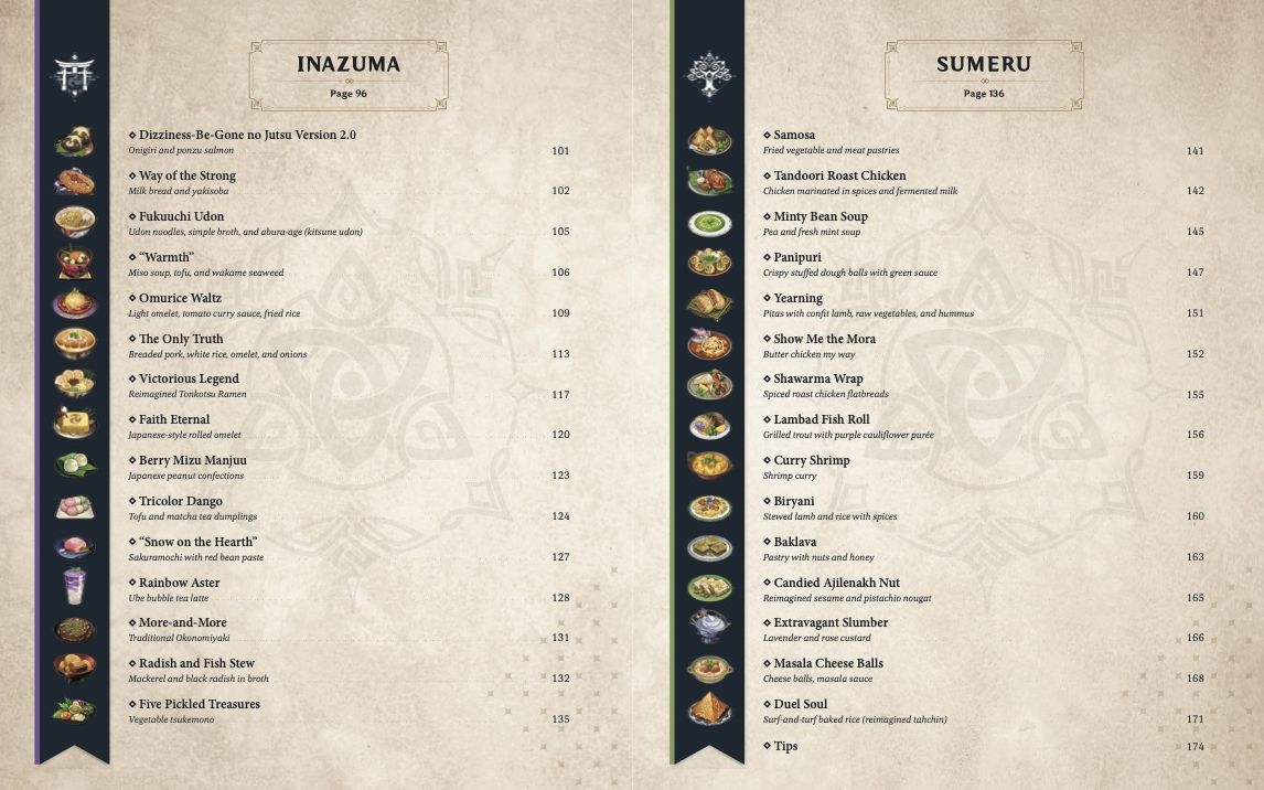 Genshin Impact Official Cookbook: Culinary Journeys Across Teyvat