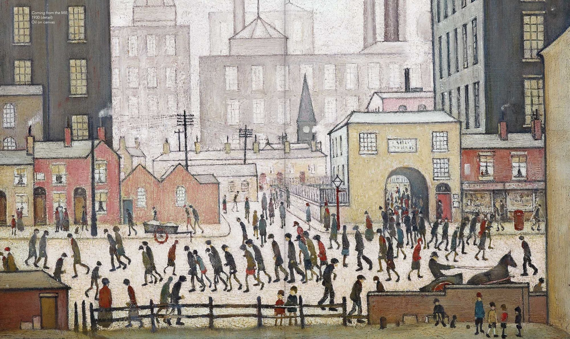 L.S. Lowry 2026 Desk Diary Planner - Week to View, Illustrated throughout