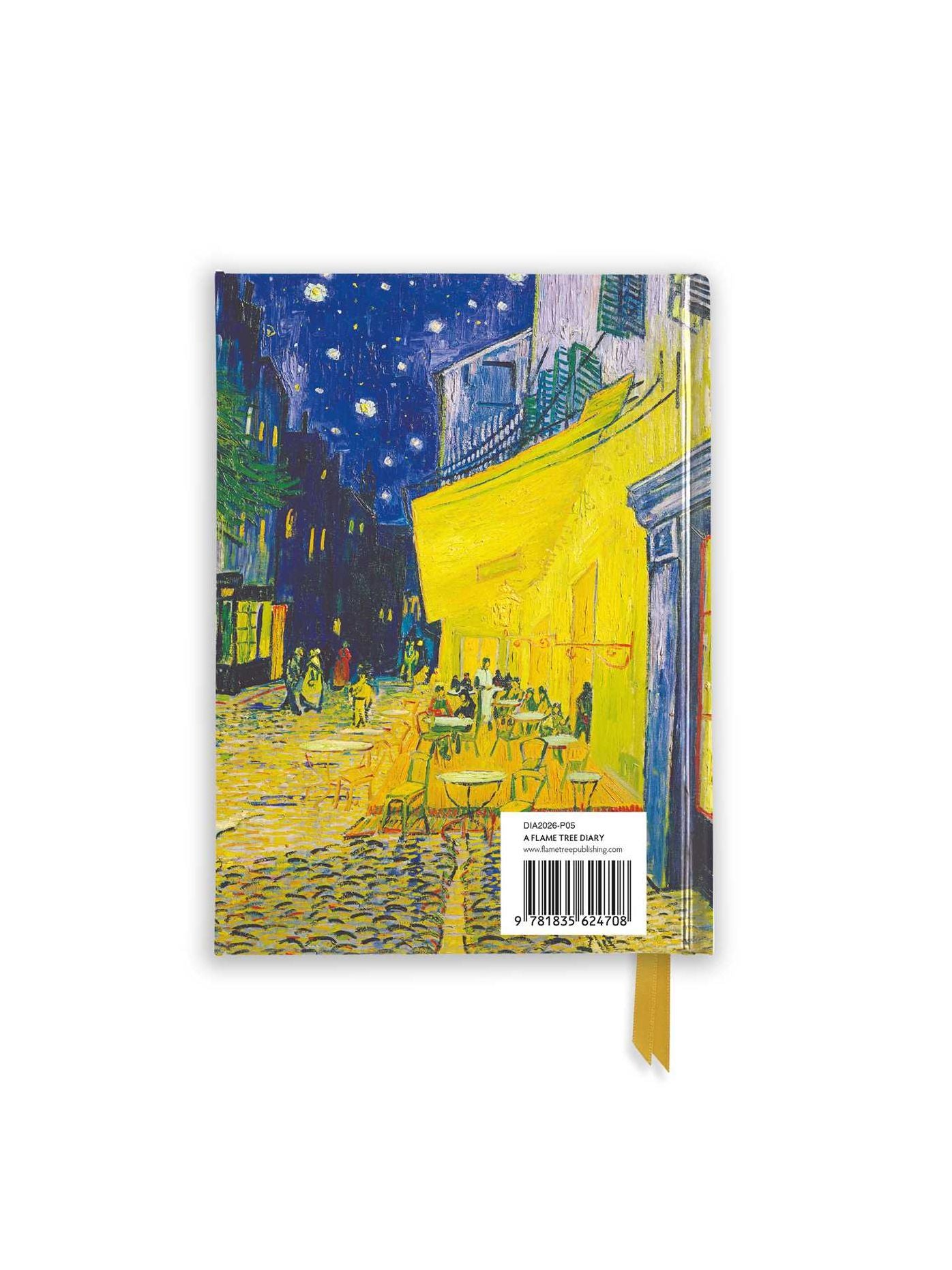 Vincent van Gogh: Café Terrace 2026 Luxury Pocket Diary Planner - Week to View