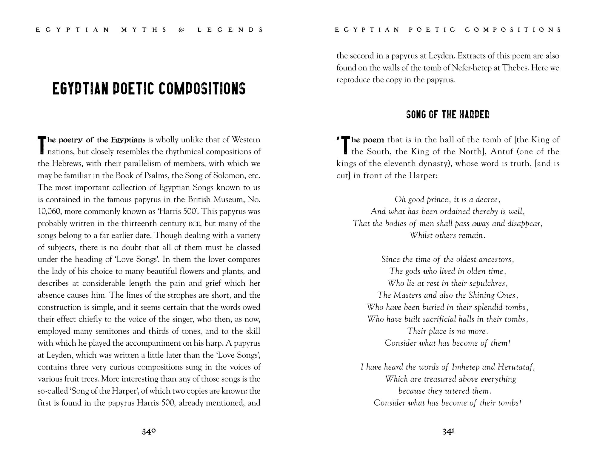 Egyptian Myths & Legends