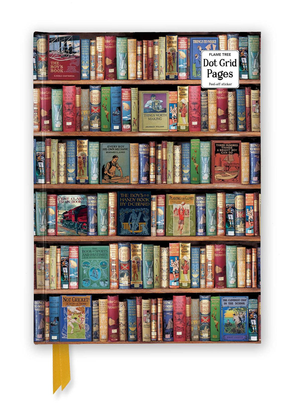 Bodleian Libraries: Hobbies & Pastimes Bookshelves (Foiled Dot Grid Jo