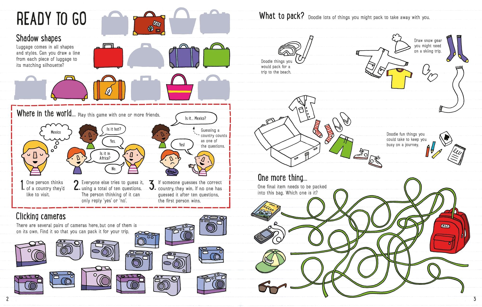 Vacation Activity Book