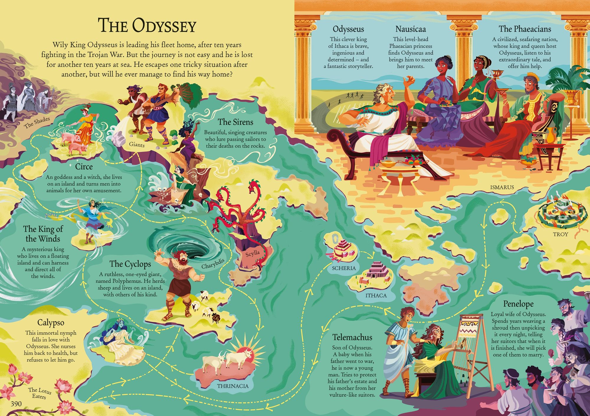 Complete Greek Myths: An Illustrated Book of Greek Myths