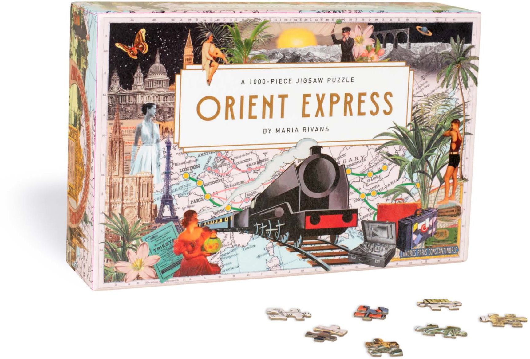 Orient Express: A 1000 piece Jigsaw Puzzle