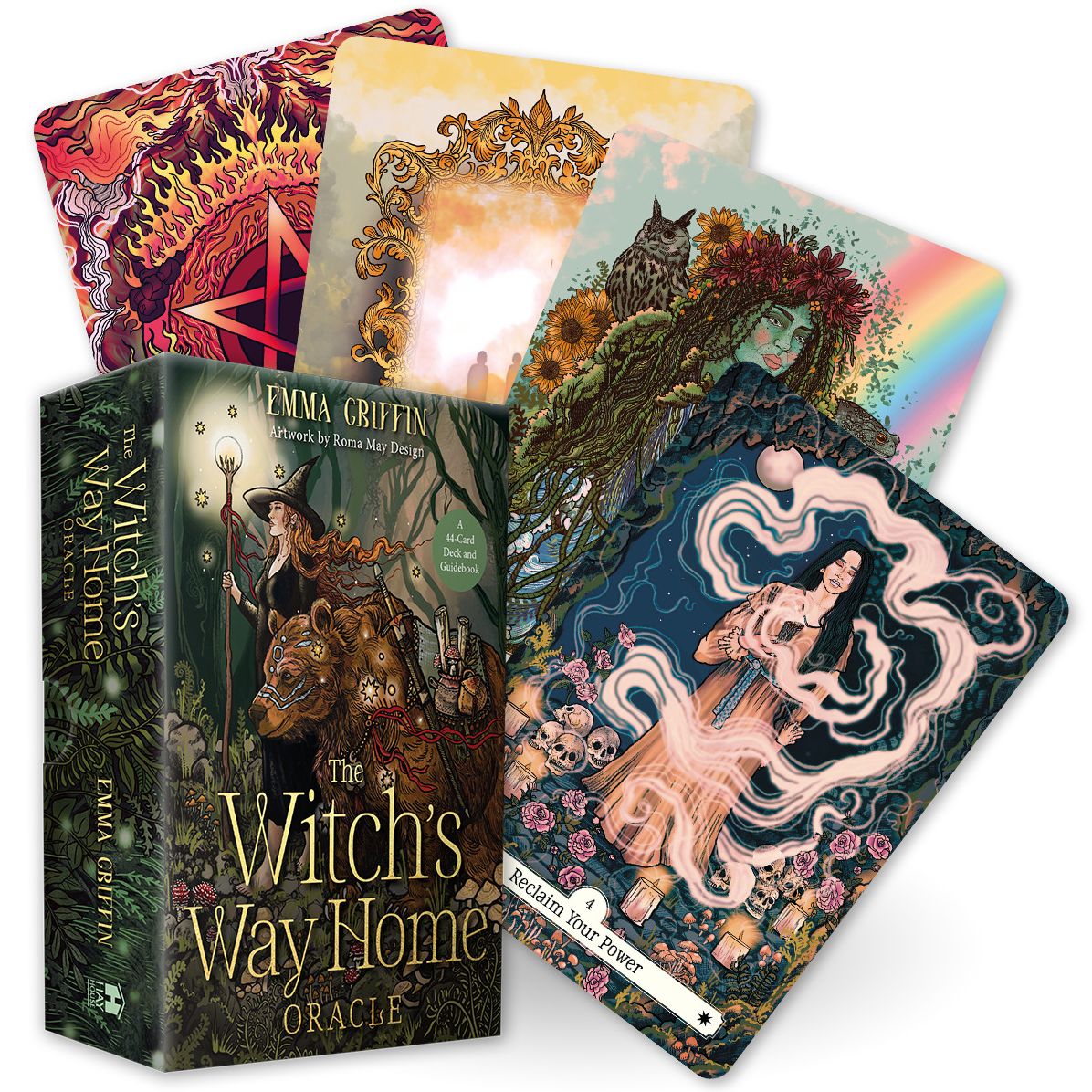The Witch's Way Home Oracle: A 44-Card Deck and Guidebook