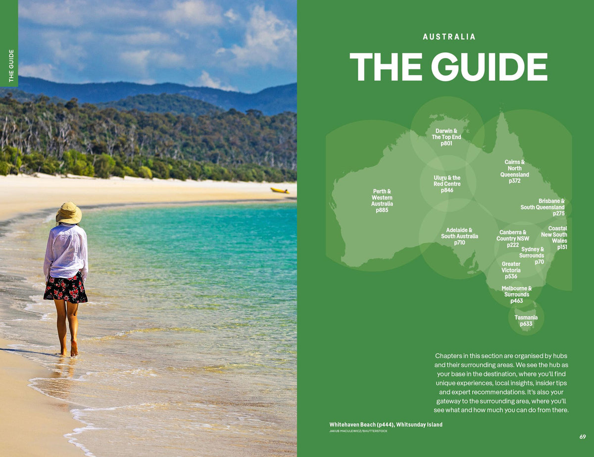 Lonely Planet Australia: Plan the Trip of a Lifetime Detailed Itineraries & Maps Insider Tips Covers Sydney, New South Wales, Canberra, Melbourne, Tasmania, Perth and more