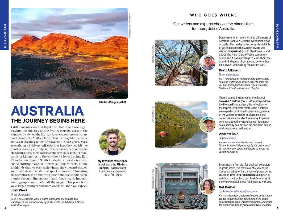 Lonely Planet Australia: Plan the Trip of a Lifetime Detailed Itineraries & Maps Insider Tips Covers Sydney, New South Wales, Canberra, Melbourne, Tasmania, Perth and more