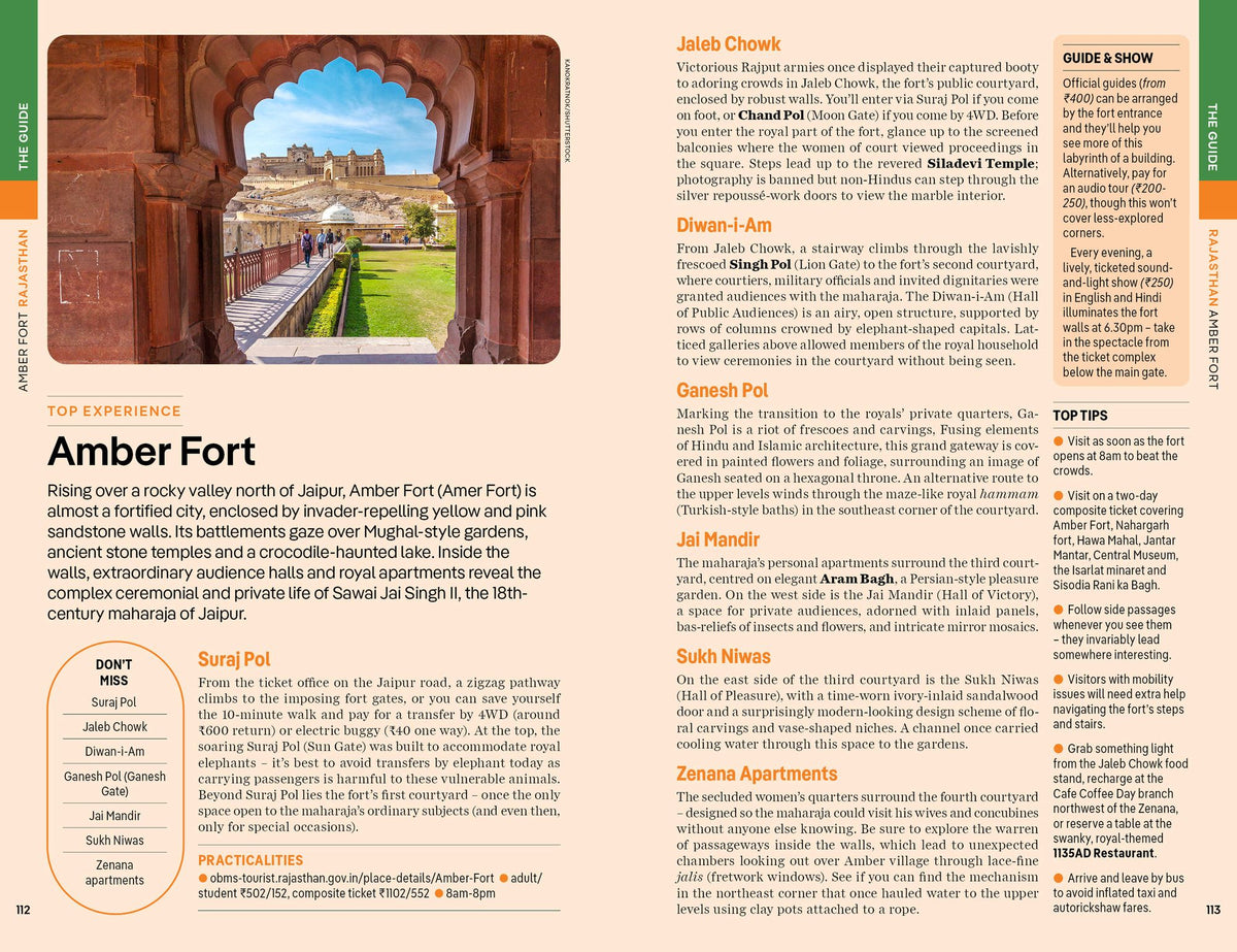 Lonely Planet India: Plan the Trip of a Lifetime Detailed Itineraries & Maps Insider Tips Covers Delhi, Rajasthan, Punjab, Ladakh, Agra, Kerala, Kolkata, Mumbai, Goa and more