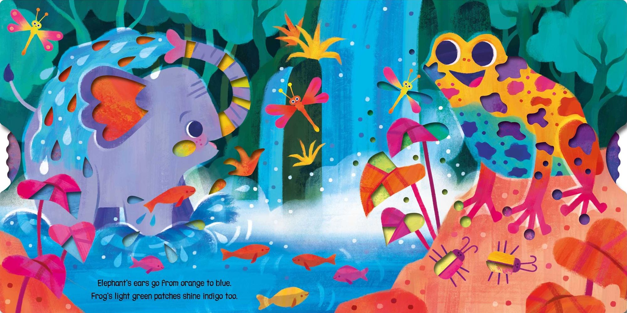 Magic Jungle: Spin the Wheel to Change the Colors!